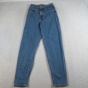 Levi's Premium Jeans Womens High Loose Taper Size 24x28